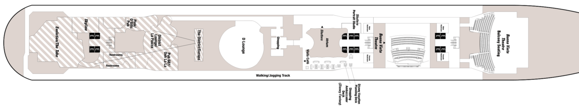 Disney Cruise Line, Disney Dream, Deck 4.png